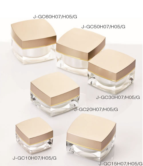 J-GC Series Square Jar